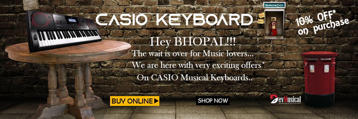 Buy Casio Keyboard online in Bhopal